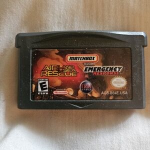 Gameboy Advance Matchbox Missions: Air, Land & Sea Rescue/Emergency Loose